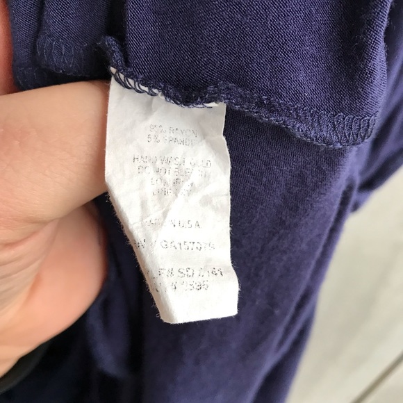 Navy Blue Boutique Dress - Picture 4 of 6